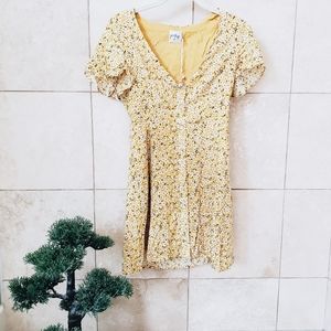 yellow princess polly sundress
